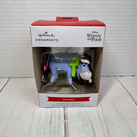 Hallmark Other - Hallmark EEYORE Winnie the Pooh Ornament Christmas Disney 3" NEW IN BOX